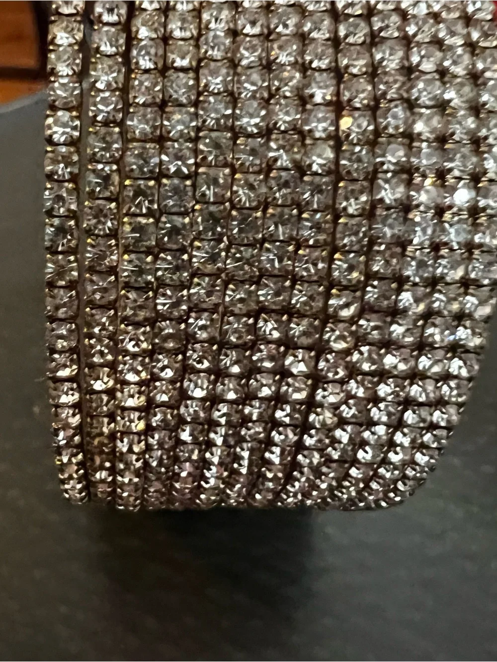 N/A sparkling silver